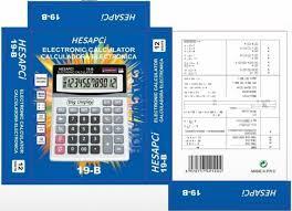 Hesapci Modle-19B Hesap MakinasıHesap Makineleri