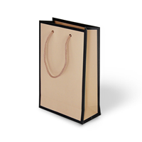Hilal 11x16x5 Karton Çanta -Mat Mum Işığı-8.Sınıf