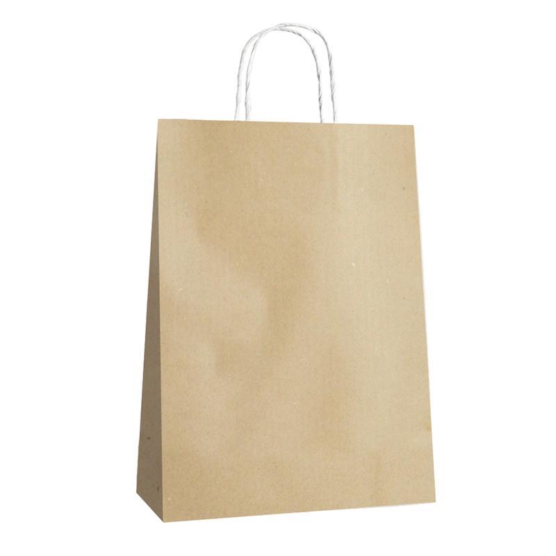Hilal 15x8x20 Büküm saplı Poşet Kraft  Hilal 15x8x20 Büküm saplı Poşet Kraft  25 li - Kirtasiyem.netHediye Paketi