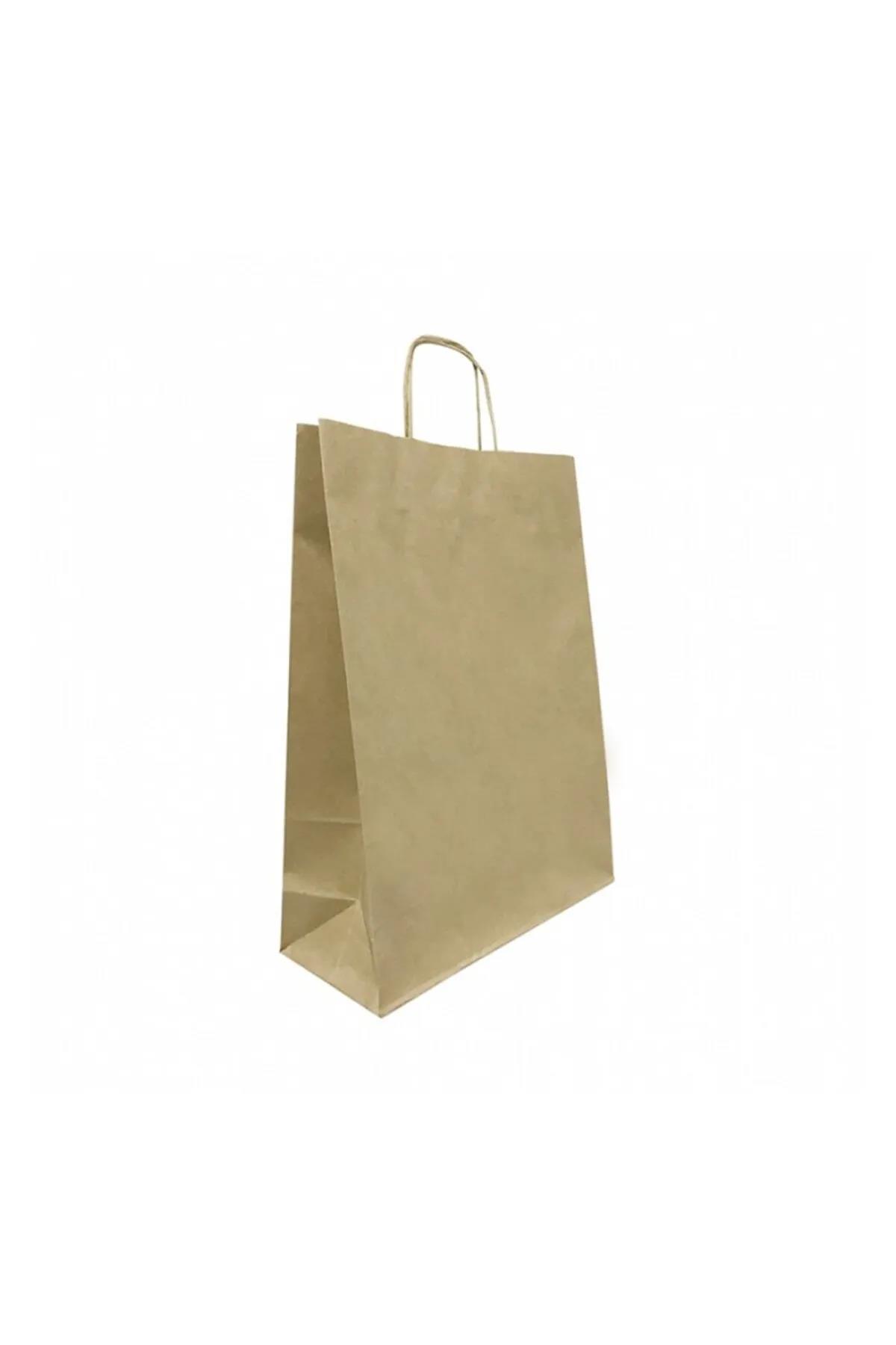 Hilal 18x8x24 Büküm Saplı Poşet Kraft Hilal 18x8x24 Büküm Saplı Poşet Kraft *25 - Kirtasiyem.netHediye Paketi