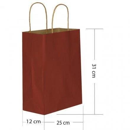 Hilal 25x12x31 Büküm Saplı Poşet Bordo 25 liHilal 25x12x31 Büküm Saplı Poşet Bordo *25 - Kirtasiyem.netHediye Paketi