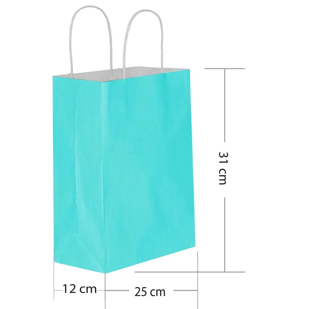 Hilal 25x12x31 Büküm Saplı Poşet Mavi  25 liHilal 25x12x31 Büküm Saplı Poşet Mavi *25  - Kirtasiyem.netHediye Paketi
