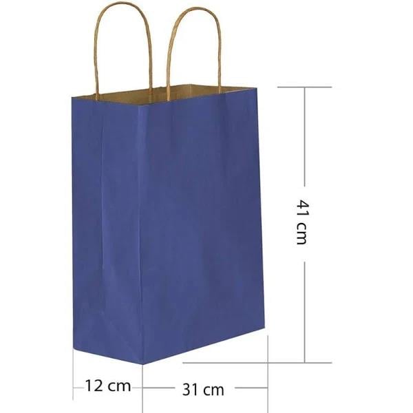 Hilal 31x12x41 Büküm Saplı Poşet Lacivert  25 liHilal 31x12x41 Büküm Saplı Poşet Lacivert *25 - Kirtasiyem.netHediye Paketi
