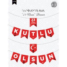 Hilal Bnr85 23 Nisan Harf Afiş 23 Nisan Kutlu OlsunParti Malzemeleri