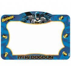 Hilal Çerçeve Lisanslı BatmanNedi Çerçeve Lisanslı Batman - Kirtasiyem.netParti Malzemeleri