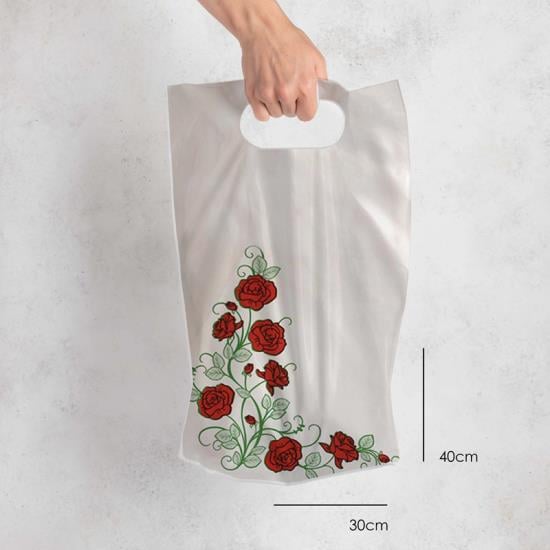 Hilal El Geçme Poşet San 30x40Hilal El Geçme Poşet San 30x40 *100 - Kirtasiyem.netParti Malzemeleri