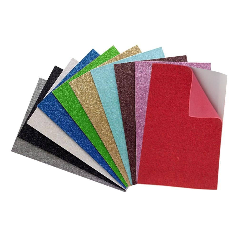 Hilal Eva Tabaka 50x70 Simli Yapışkanlı Karışık  (1 Adet) 10 Renk Seçeneği İleHilal Eva Tabaka 50x70 Simli Yapışkanlı Karışık *10 - Kirtasiyem.netEvalar
