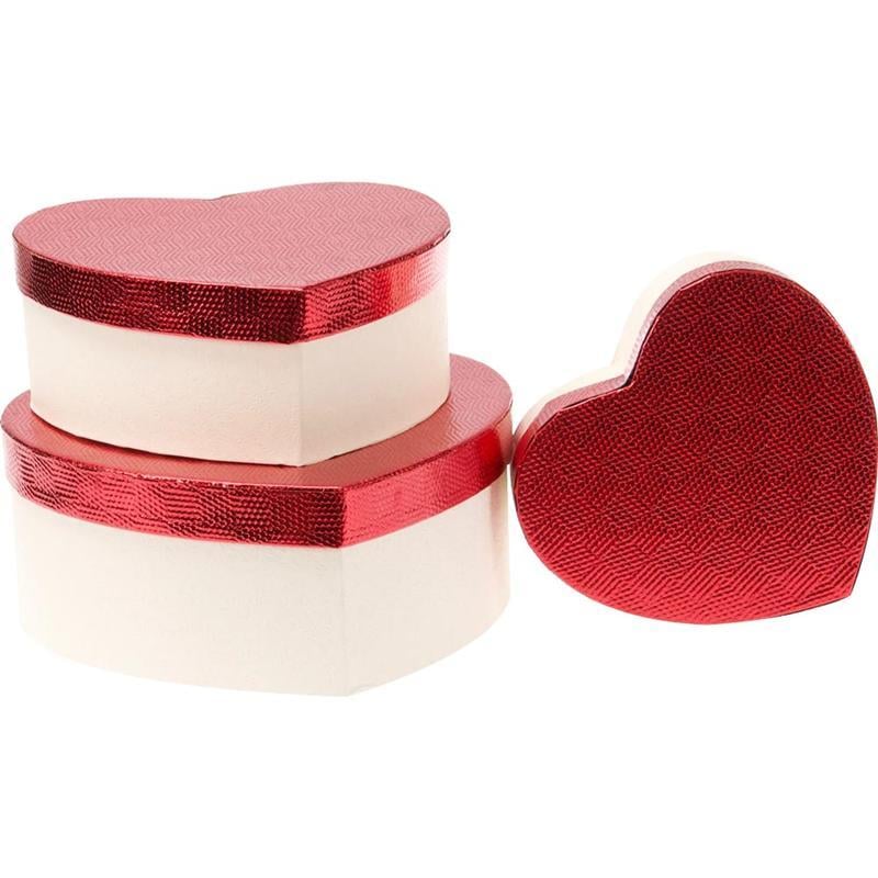 Hilal Kalp Biçimli Hediye Kutusu Set 3 Lü -KT513 KırmızıHilal Kalp Biçimli Hediye Kutusu Set 3 Lü -KT513 Kırmızı - Kirtasiyem.netHediyelik Kutular