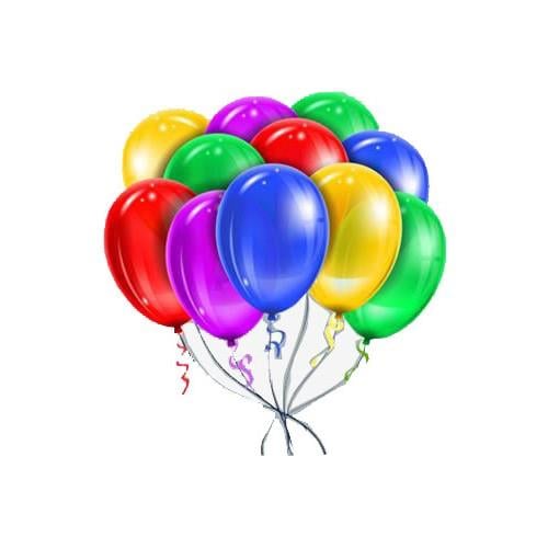 Hilal Metalik Balon Baskısız Karışık 100 lüHilal Metalik Balon Baskısız Karışık *100 - Kirtasiyem.netParti Malzemeleri