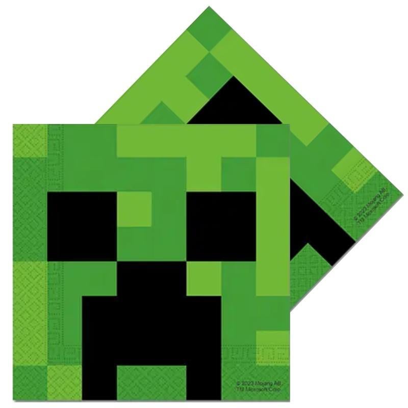 Hilal Minecraft 33x33  Peçete 20 liHilal Minecraft 33x33  Peçete 20 li - Kirtasiyem.netParti Malzemeleri