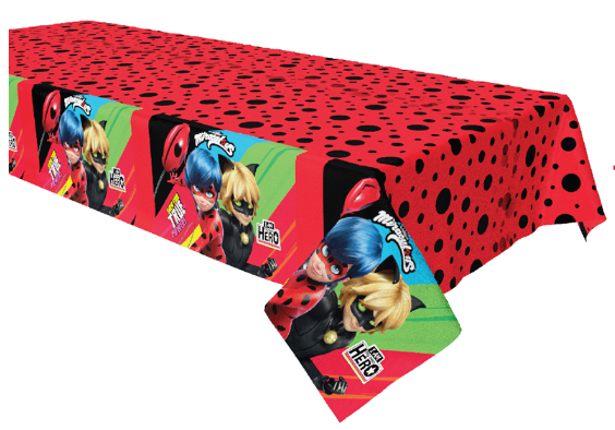 Hilal Miraculous Super Heroez Masa Örtüsü 120x180cm 30 mHilal Miraculous Super Heroez Masa Örtüsü 120x180cm 30 m - Kirtasiyem.netParti Malzemeleri