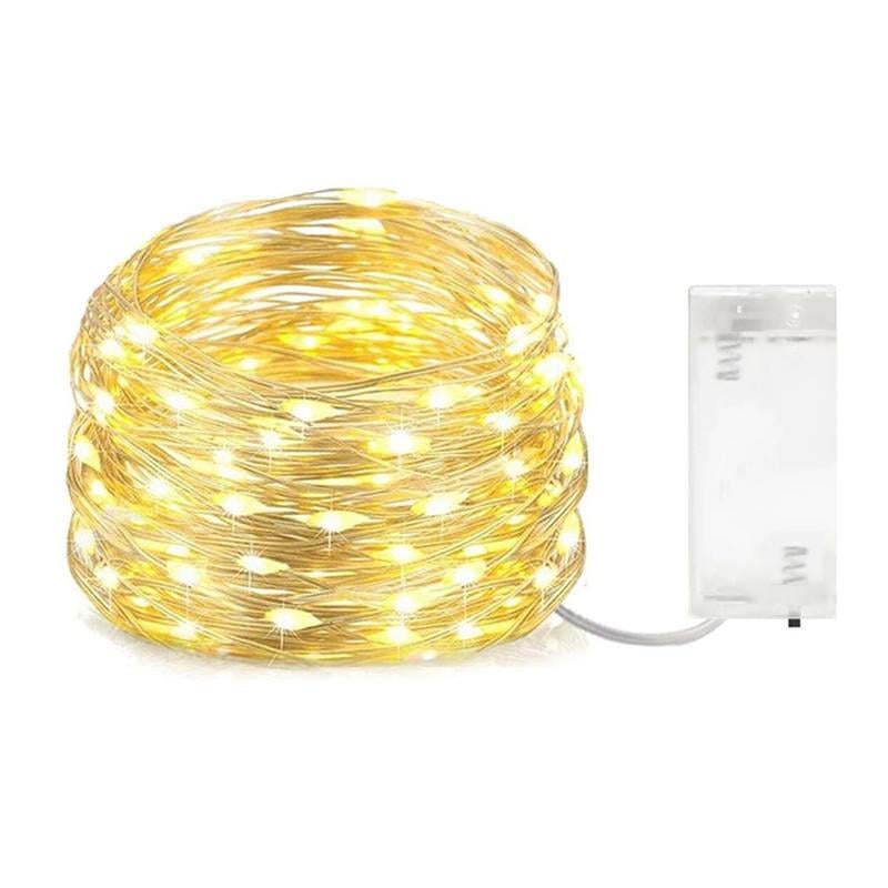 Hilal Pilli Peri Led Gün Işığı 5mt x 50 LedHilal Pilli Peri Led Gün Işığı 5mt x 50 Led - Kirtasiyem.netFener Ve Işıldaklar