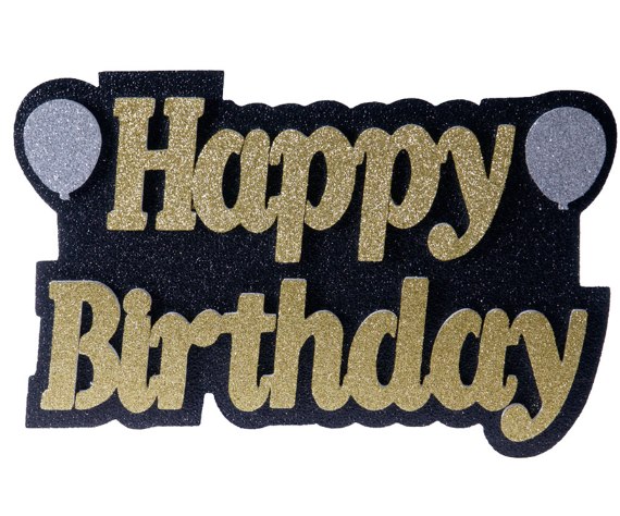 Hilal Strafor Süs Happy Birthday Balonlu AltınHilal Strafor Süs Happy Birthday Balonlu Altın - Kirtasiyem.netParti Malzemeleri