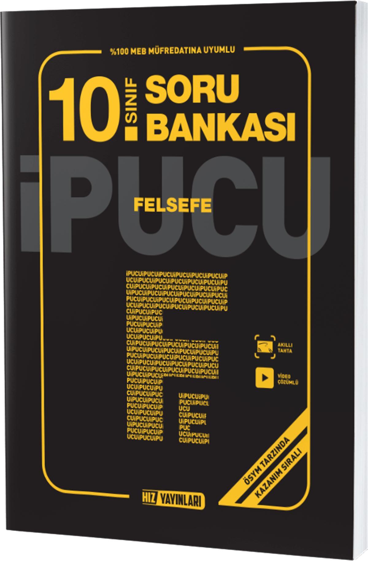 Hız Yayınları 10. Sınıf Felsefe Soru Bankası İpucuHız Yayınları 10. Sınıf Felsefe Soru Bankası İpucu - Kirtasiyem.net10.Sınıf