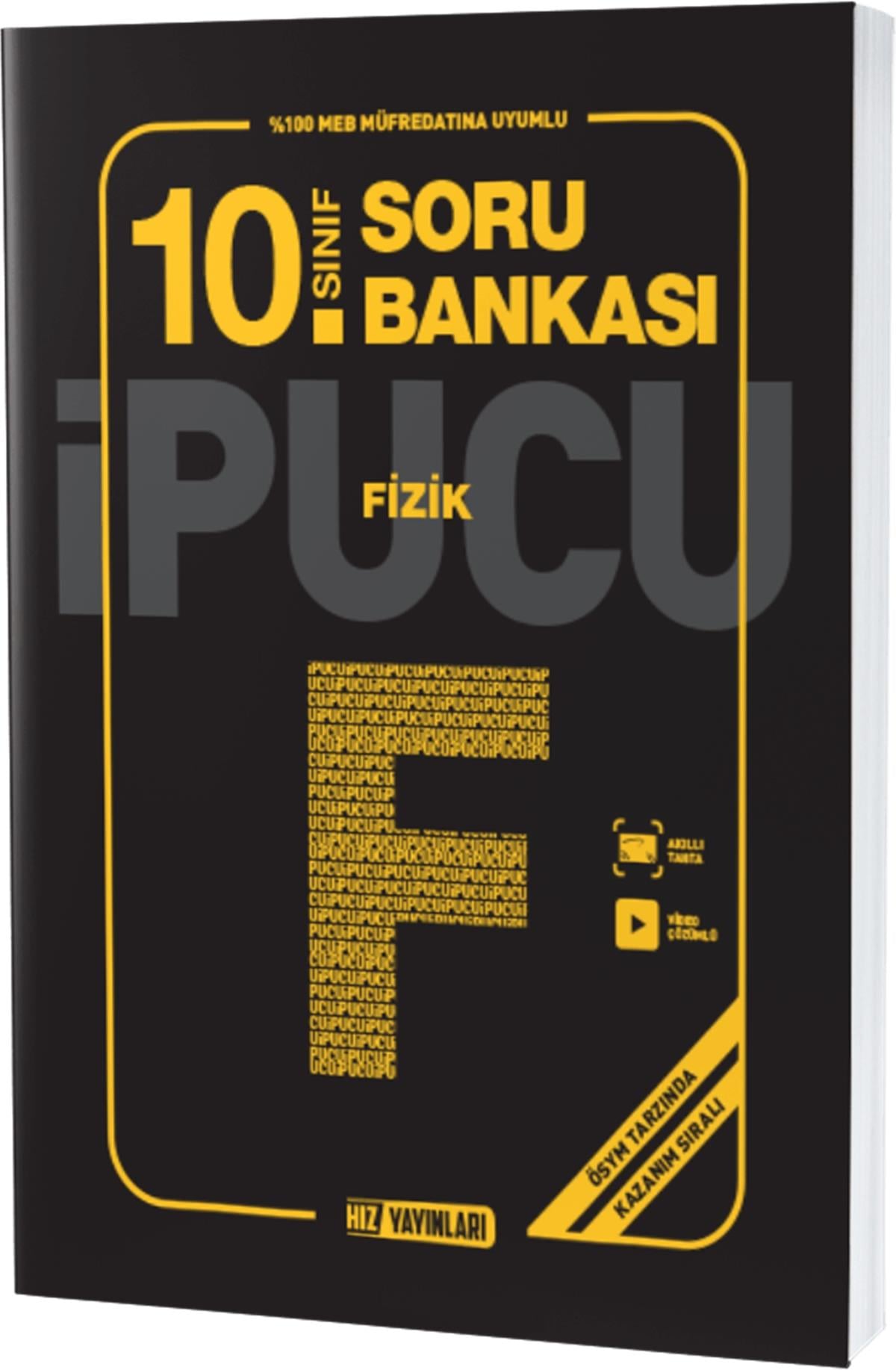 Hız Yayınları 10. Sınıf Fizik Soru Bankası İpucuHız Yayınları 10. Sınıf Fizik Soru Bankası İpucu - Kirtasiyem.net10.Sınıf