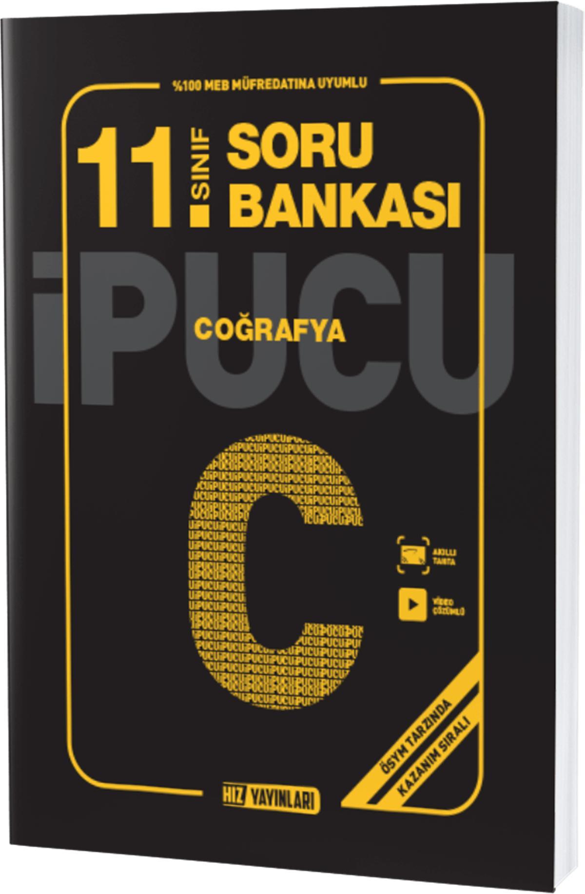 Hız Yayınları 11. Sınıf Coğrafya Soru Bankası İpucuHız Yayınları 11. Sınıf Coğrafya Soru Bankası İpucu - Kirtasiyem.net11.Sınıf