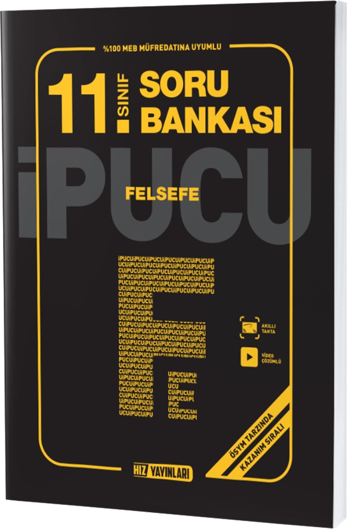Hız Yayınları 11. Sınıf Felsefe Soru Bankası İpucuHız Yayınları 11. Sınıf Felsefe Soru Bankası İpucu - Kirtasiyem.net11.Sınıf