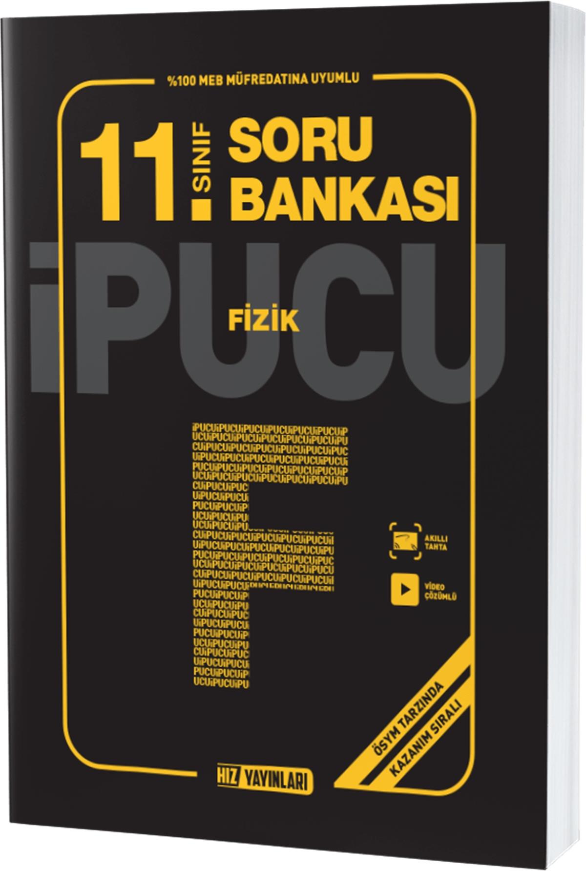 Hız Yayınları 11. Sınıf Fizik Soru Bankası İpucuHız Yayınları 11. Sınıf Fizik Soru Bankası İpucu - Kirtasiyem.net11.Sınıf
