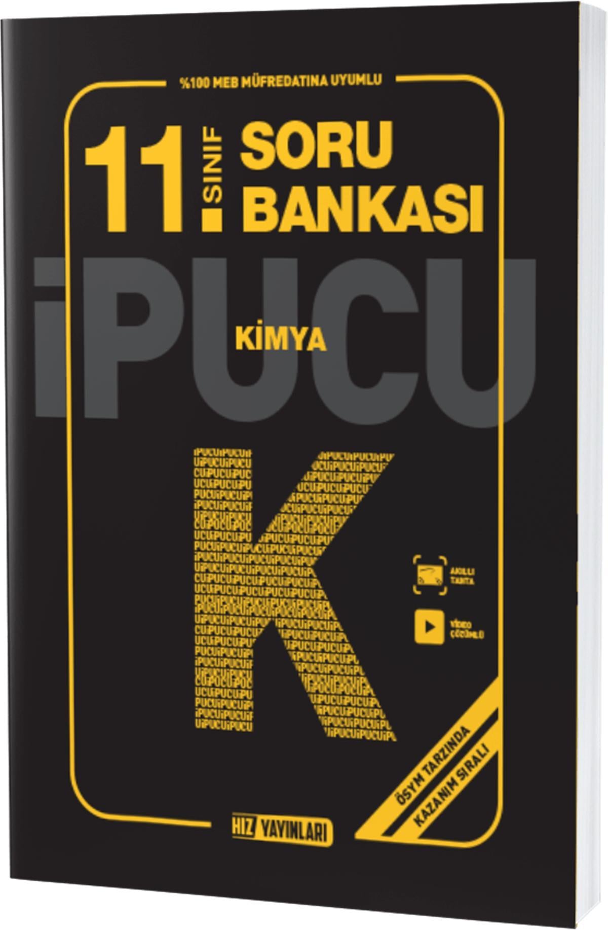 Hız Yayınları 11. Sınıf Kimya Soru Bankası İpucuHız Yayınları 11. Sınıf Kimya Soru Bankası İpucu - Kirtasiyem.net11.Sınıf