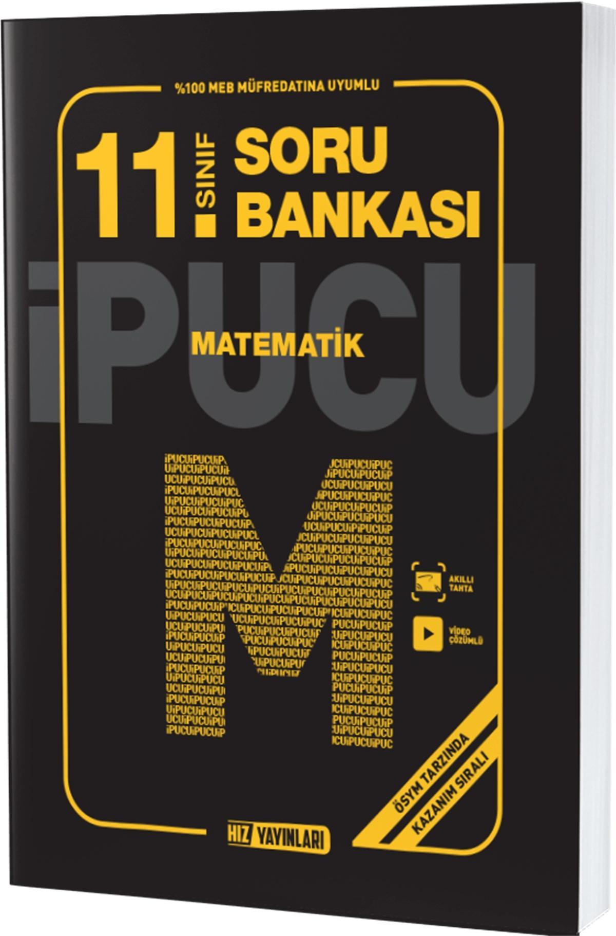 Hız Yayınları 11. Sınıf Matematik Soru Bankası İpucuHız Yayınları 11. Sınıf Matematik Soru Bankası İpucu - Kirtasiyem.net11.Sınıf