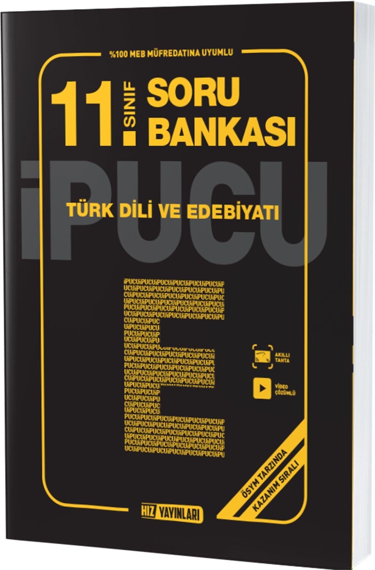 Hız Yayınları 11. Sınıf Türk Dili Ve Edebiyatı Soru Bankası İpucuHız Yayınları 11. Sınıf Türk Dili Ve Edebiyatı Soru Bankası İpucu - Kirtasiyem.net11.Sınıf