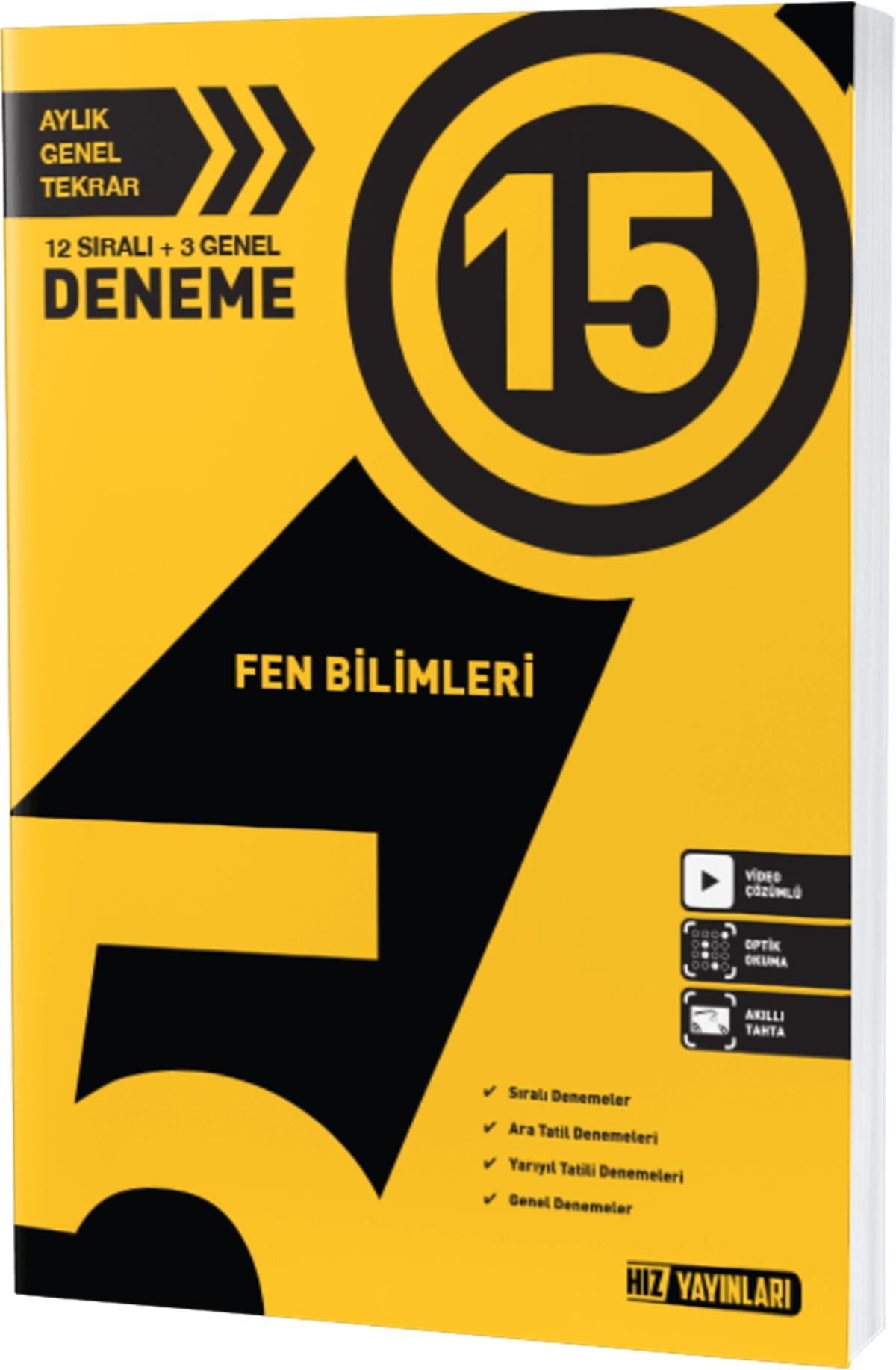 Hız Yayınları 5. Sınıf Fen Bilimleri Deneme 15 LiHız Yayınları 5. Sınıf Fen Bilimleri Deneme 15 Li - Kirtasiyem.net5.Sınıf