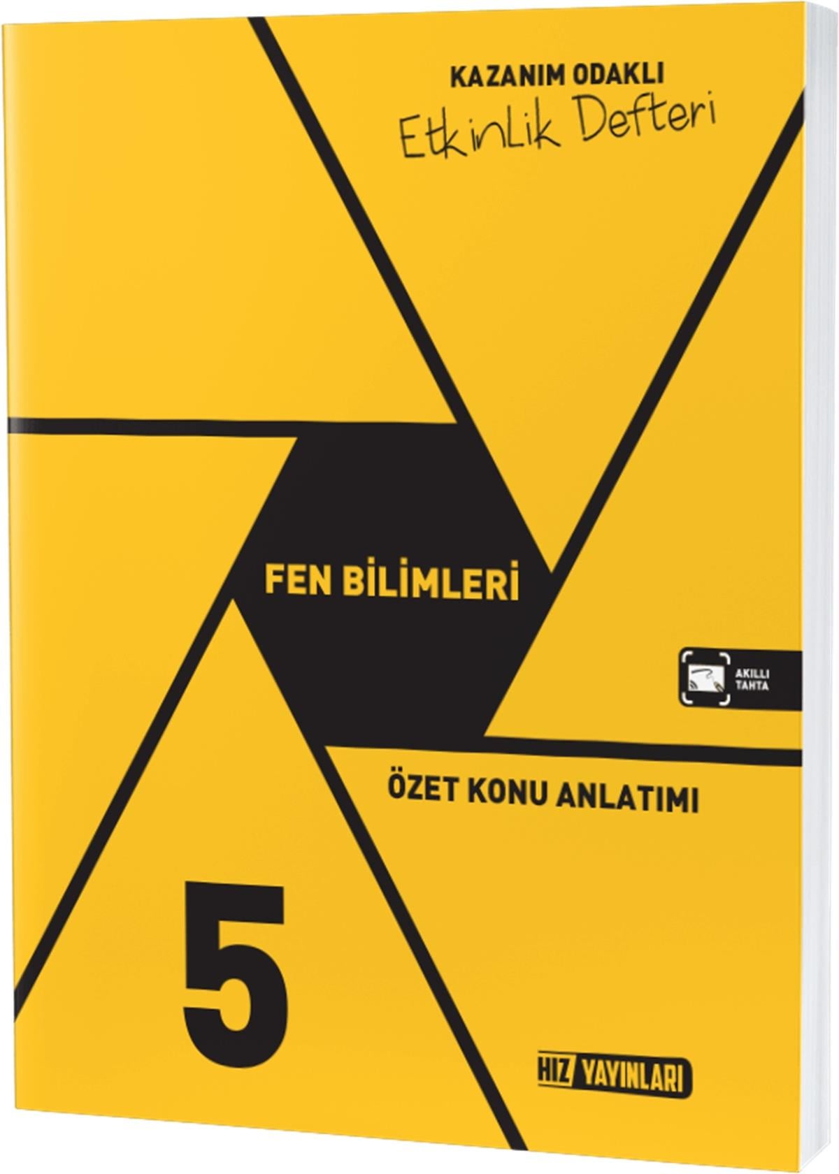 Hız Yayınları 5. Sınıf Fen Bilimleri Etkinlik DefteriHız Yayınları 5. Sınıf Fen Bilimleri Etkinlik Defteri - Kirtasiyem.net5.Sınıf