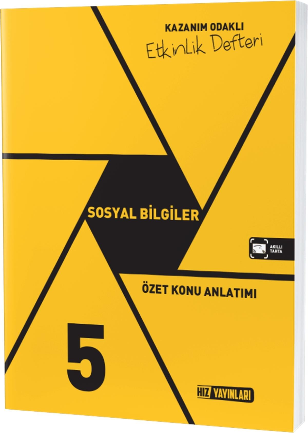 Hız Yayınları 5. Sınıf Sosyal Bilgiler Etkinlik DefteriHız Yayınları 5. Sınıf Sosyal Bilgiler Etkinlik Defteri - Kirtasiyem.net5.Sınıf