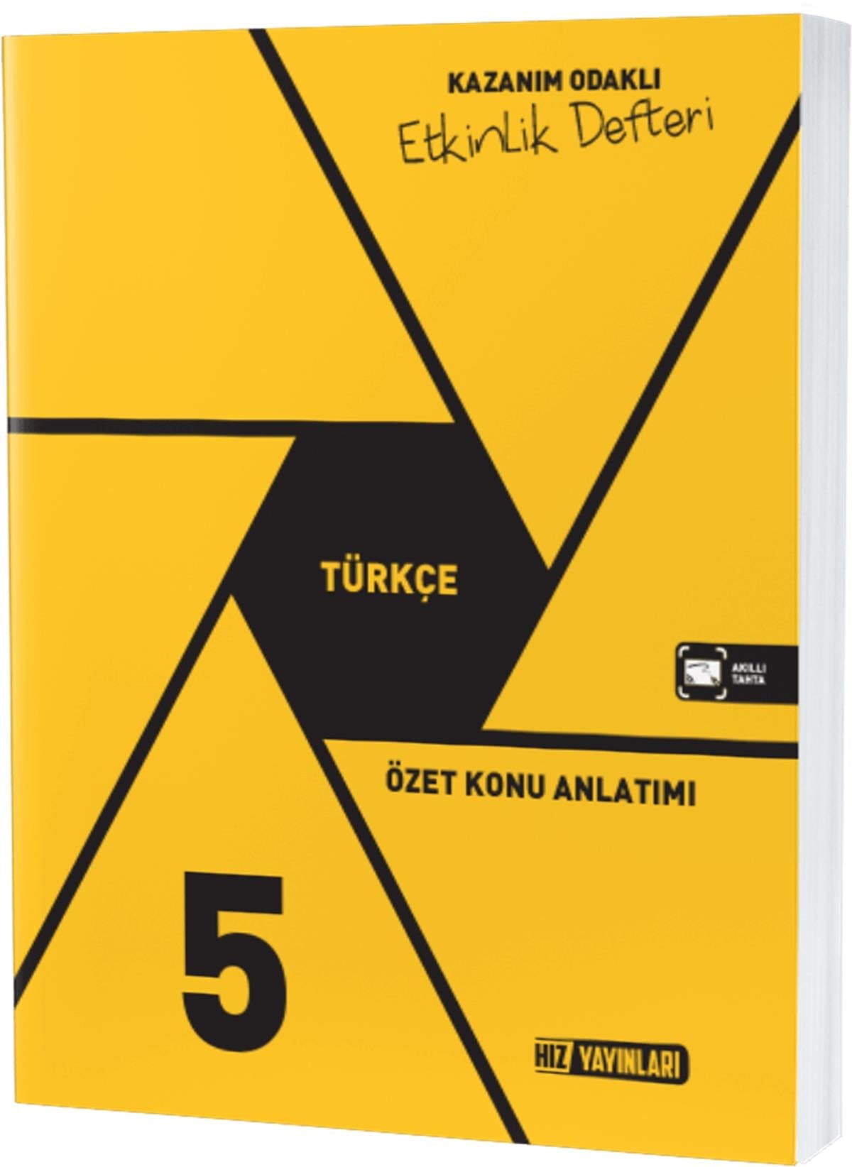 Hız Yayınları 5. Sınıf Türkçe Etkinlik DefteriHız Yayınları 5. Sınıf Türkçe Etkinlik Defteri - Kirtasiyem.net5.Sınıf