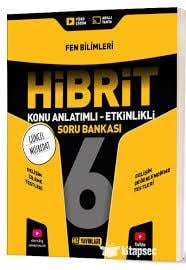 Hız Yayınları 6. Sınıf Hibrit Fen Soru Bankası5.Sınıf