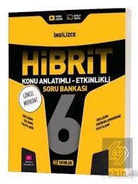 Hız Yayınları 6. Sınıf Hibrit İngilizce Soru Bankası6.Sınıf