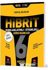Hız Yayınları 6. Sınıf Hibrit Sosyal Bilgiler Soru Bankası5.Sınıf