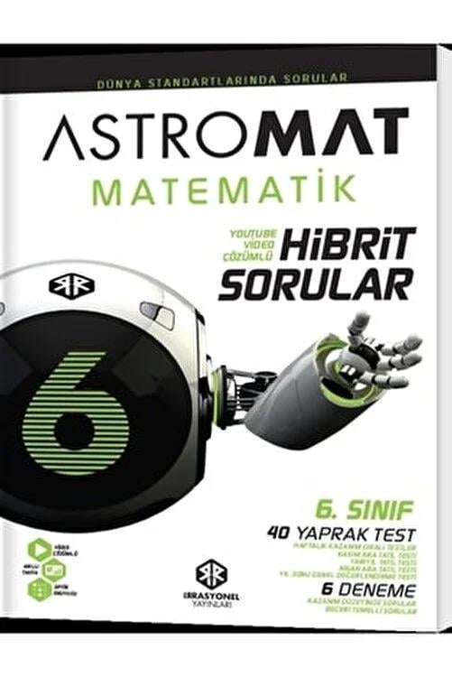 Hız Yayınları 6. Sınıf Astromat Matematik Hibrit Soru BankasıHız Yayınları 6. Sınıf Astromat Matematik Hibrit Soru Bankası - Kirtasiyem.net6.Sınıf