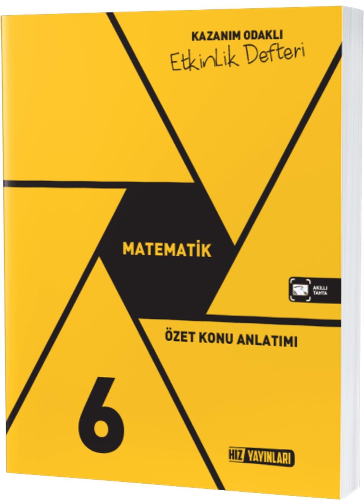 Hız Yayınları 6. Sınıf Matematik Etkinlik DefteriHız Yayınları 6. Sınıf Matematik Etkinlik Defteri - Kirtasiyem.net6.Sınıf