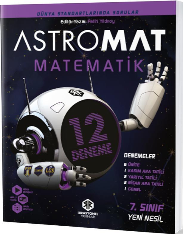 Hız Yayınları 7. Sınıf Astromat Matematik Yeni Nesil Deneme 12 LiHız Yayınları 7. Sınıf Astromat Matematik Yeni Nesil Deneme 12 Li - Kirtasiyem.net7.Sınıf