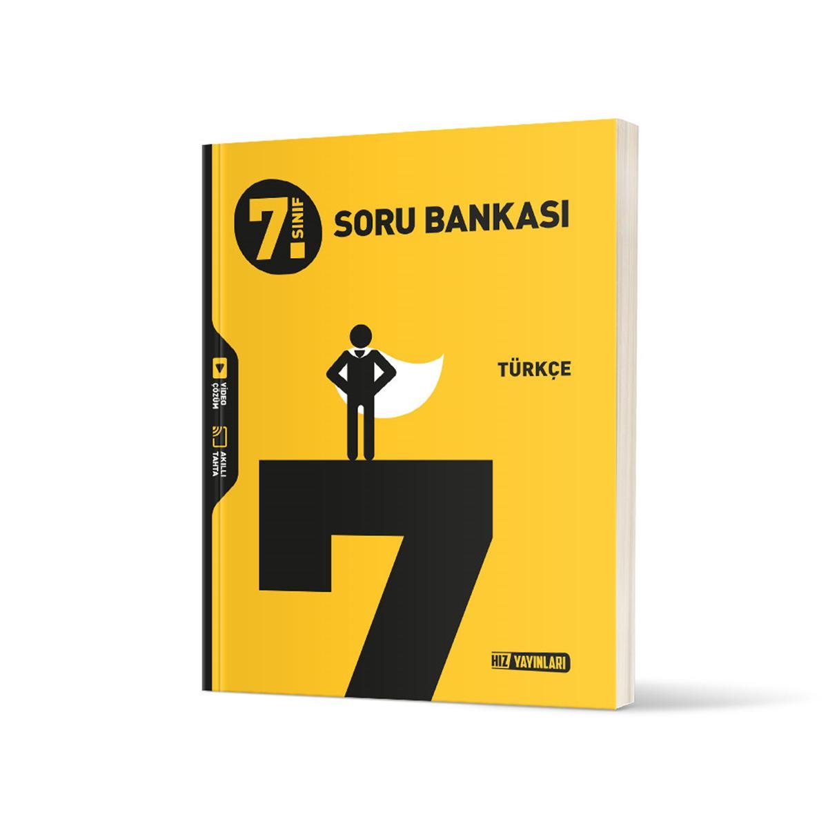 Hız Yayınları 7. Sınıf Bf Türkçe Soru BankasıHız Yayınları 7. Sınıf Bf Türkçe Soru Bankası - Kirtasiyem.net7.Sınıf