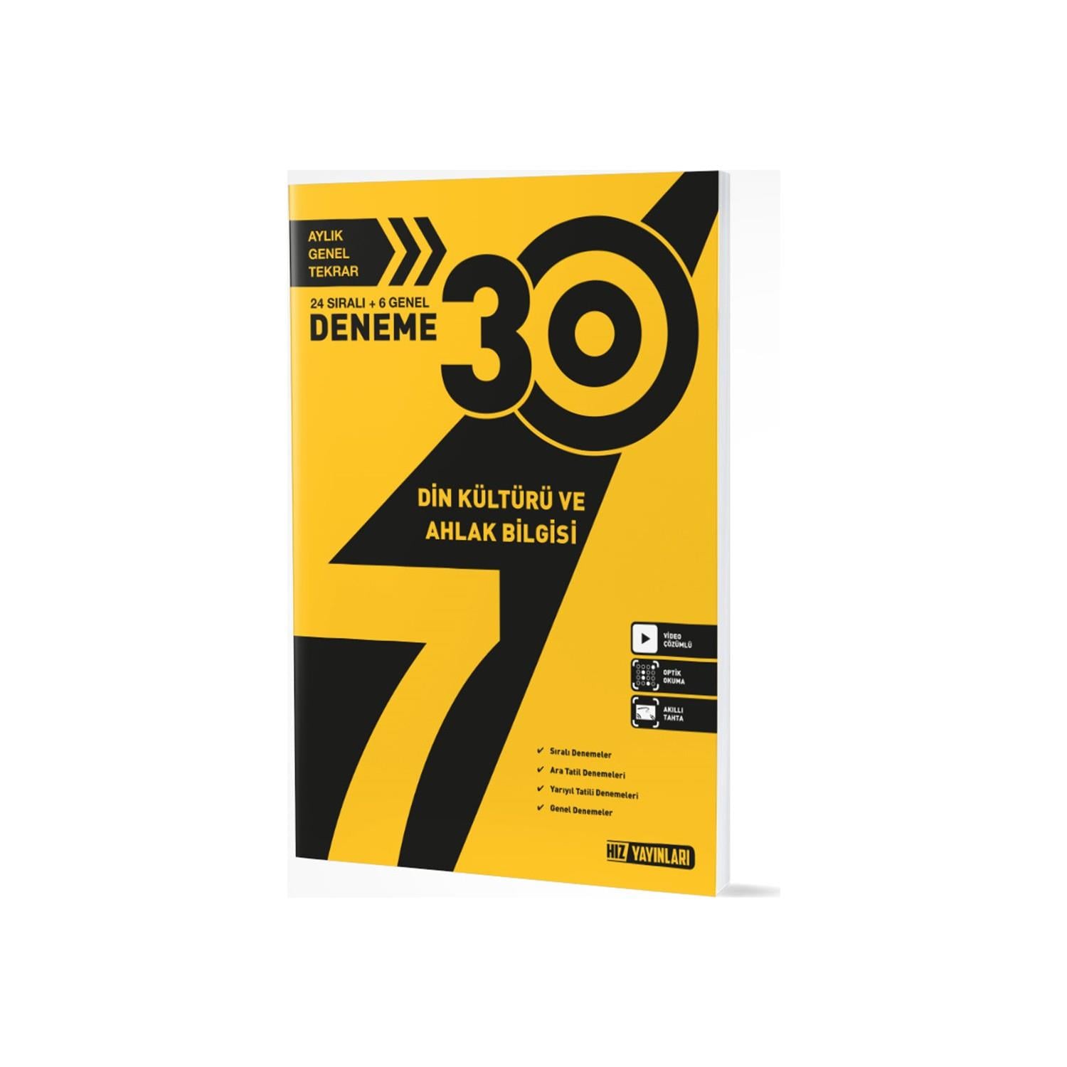 Hız Yayınları 7. Sınıf Din Kültürü Ve Ahlak Bilgisi Deneme 30 LuHız Yayınları 7. Sınıf Din Kültürü Ve Ahlak Bilgisi Deneme 30 Lu - Kirtasiyem.net7.Sınıf
