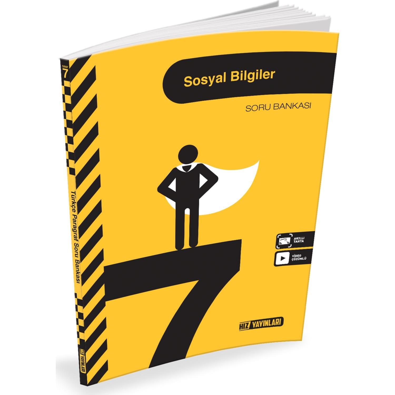 Hız Yayınları 7. Sınıf Sosyal Bilgiler Soru Bankası 2Hız Yayınları 7. Sınıf Sosyal Bilgiler Soru Bankası 2 - Kirtasiyem.net7.Sınıf