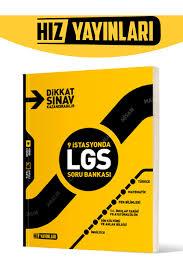 Hız Yayınları 8.Sınıf 9 İstasyonda Lgs Soru Bankası8.Sınıf
