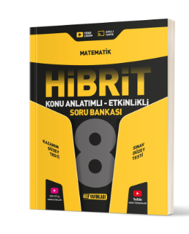Hız Yayınları 8. Sınıf Hibrit Matematik Soru Bankası7.Sınıf