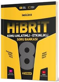 Hız Yayınları 8. Sınıf Hibrit İngilizce Soru Bankası8.Sınıf