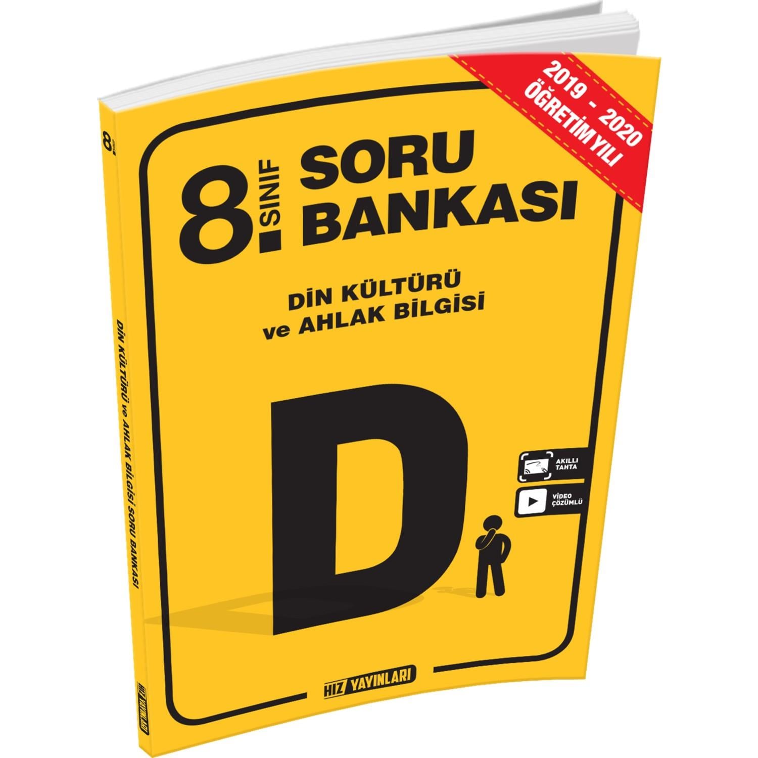 Hız Yayınları 8. Sınıf Din Kültürü Ve Ahlak Bilgisi Soru BankasıHız Yayınları 8. Sınıf Din Kültürü Ve Ahlak Bilgisi Soru Bankası - Kirtasiyem.net8.Sınıf