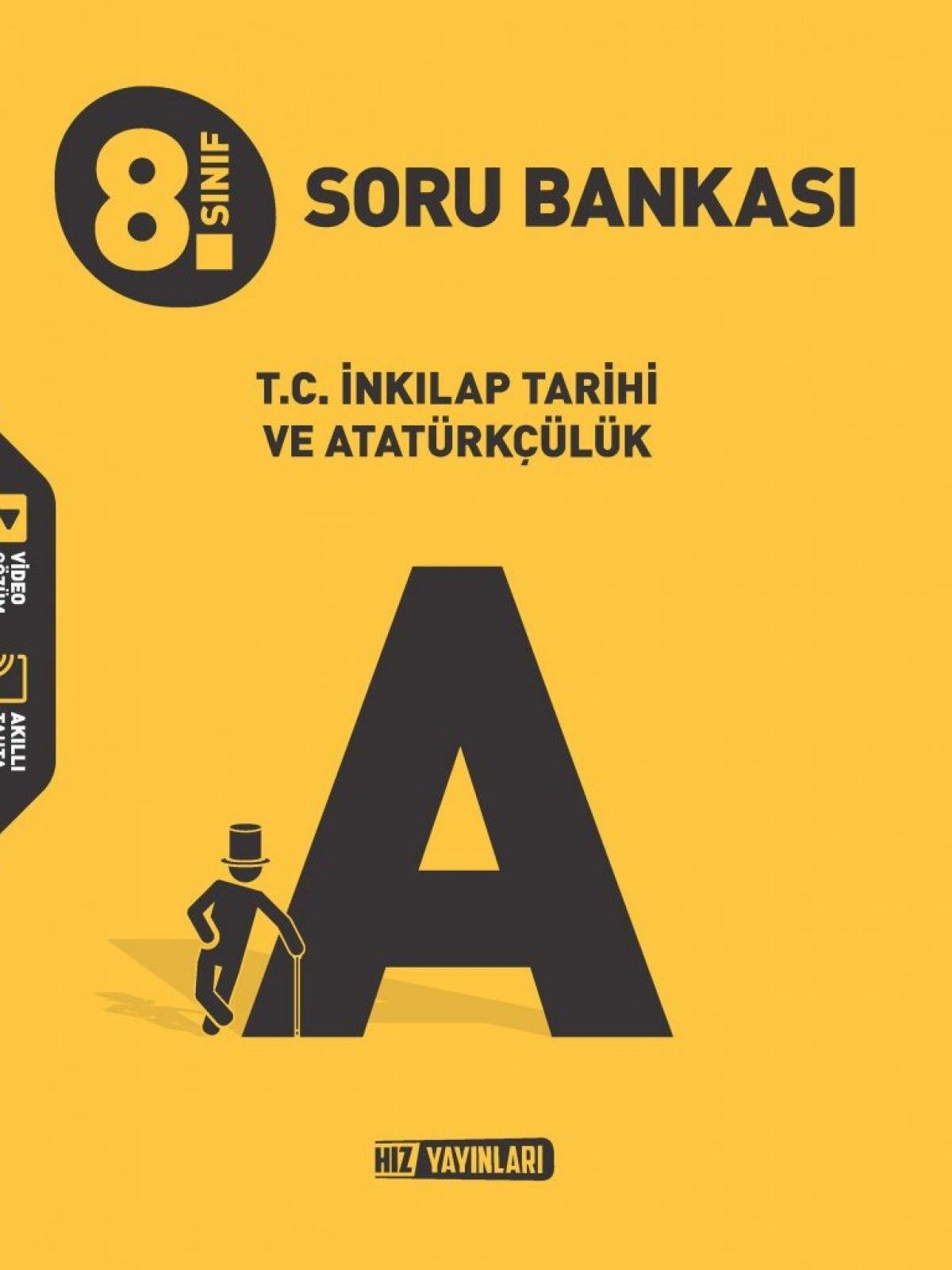 Hız Yayınları 8. Sınıf Hk İnkilap Tarihi Ve Atatürkçülük Soru BankasıHız Yayınları 8. Sınıf Hk İnkilap Tarihi Ve Atatürkçülük Soru Bankası - Kirtasiyem.net8.Sınıf