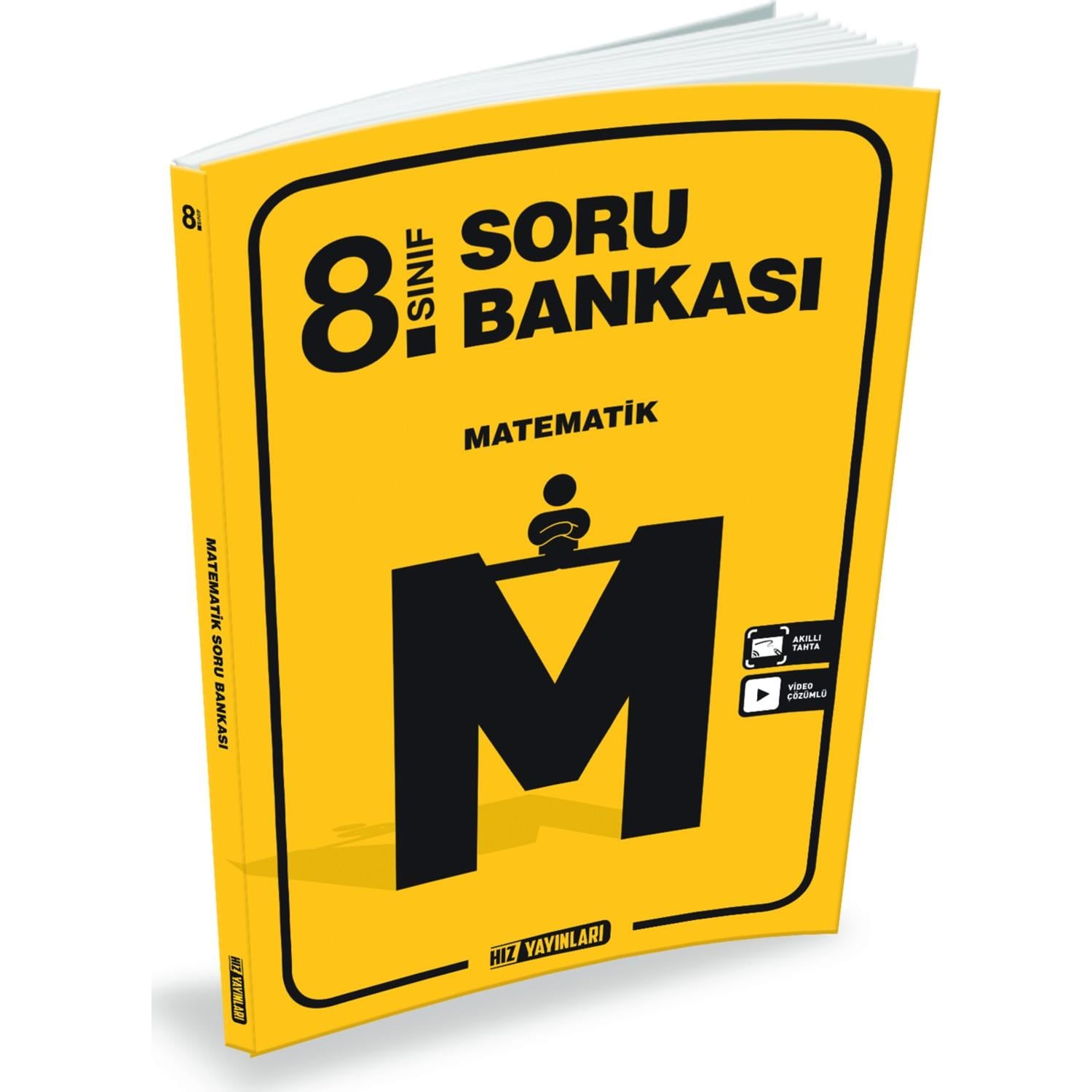 Hız Yayınları 8. Sınıf Matematik Soru BankasıHız Yayınları 8. Sınıf Matematik Soru Bankası - Kirtasiyem.net8.Sınıf