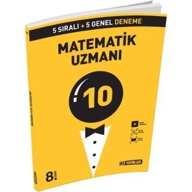 Hız Yayınları 8. Sınıf Matematik Uzman Deneme 10 LuHız Yayınları 8. Sınıf Matematik Uzman Deneme 10 Lu - Kirtasiyem.net8.Sınıf