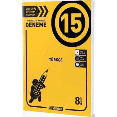 Hız Yayınları 8. Sınıf Türkçe Deneme 15 LiHız Yayınları 8. Sınıf Türkçe Deneme 15 Li - Kirtasiyem.net8.Sınıf