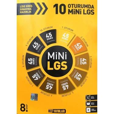Hız Yayınları 8.Sınıf 10 Oturumda Mini LgsHız Yayınları 8.Sınıf 10 Oturumda Mini Lgs - Kirtasiyem.net8.Sınıf
