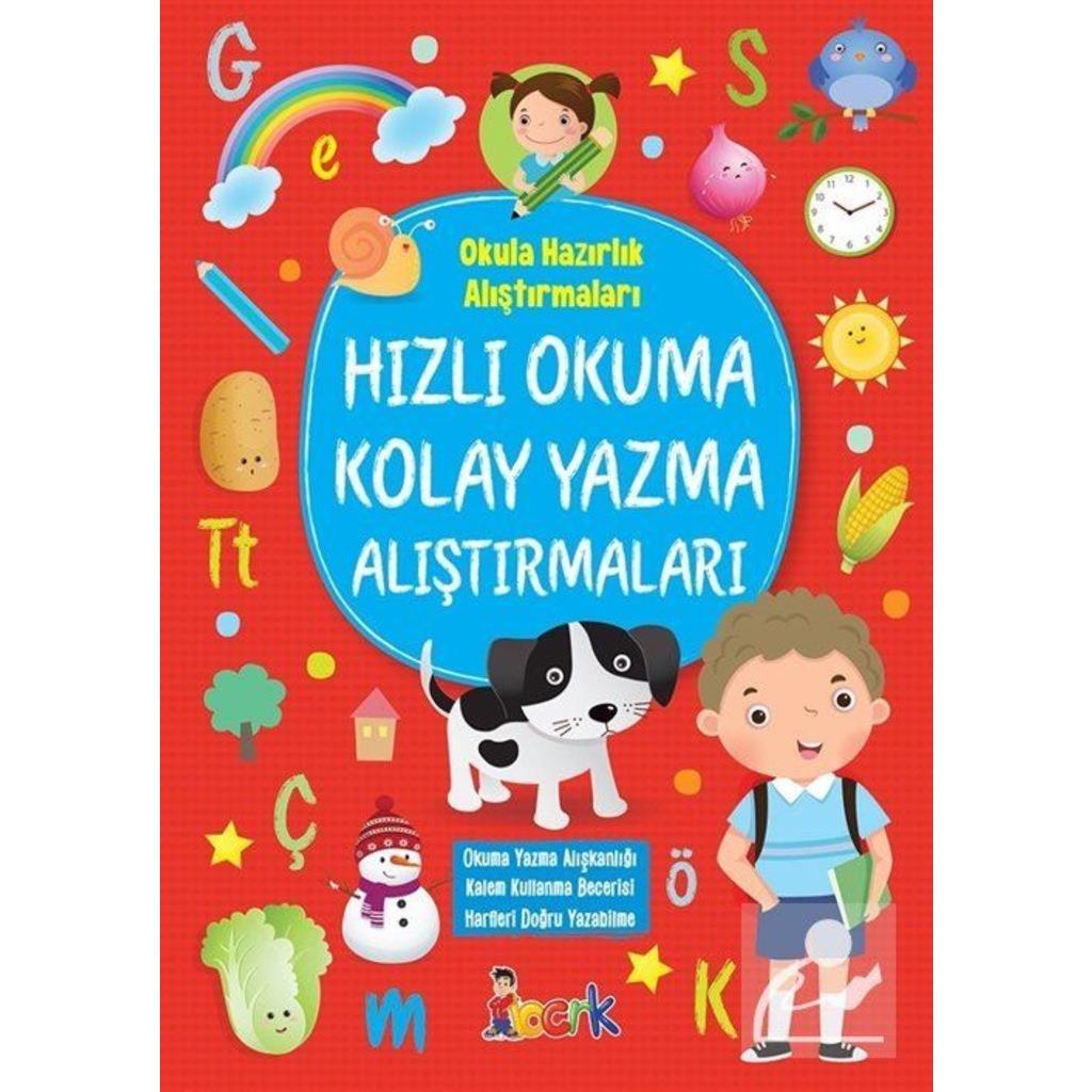 Hızlı Okuma Kolay Yazma AlıştırmalarıHızlı Okuma Kolay Yazma Alıştırmaları - Kirtasiyem.netEğitici Kitaplar