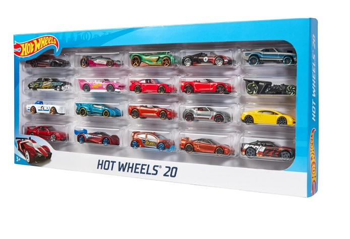 Hot Wheels Araba Seti 20'Li Mtl-H7045Roman