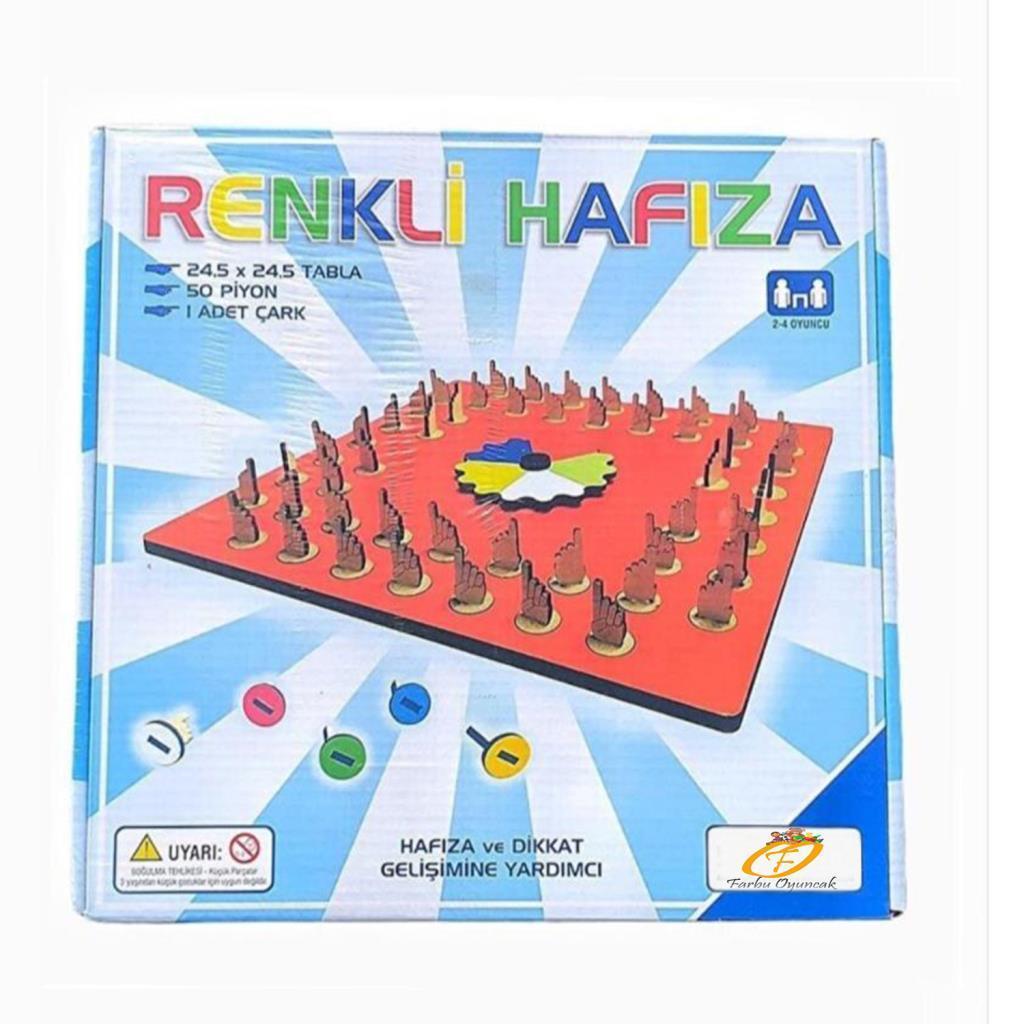 İbis Renkli Hafıza Oyunuİbis Renkli Hafıza Oyunu - Kirtasiyem.netAkıl Oyunları